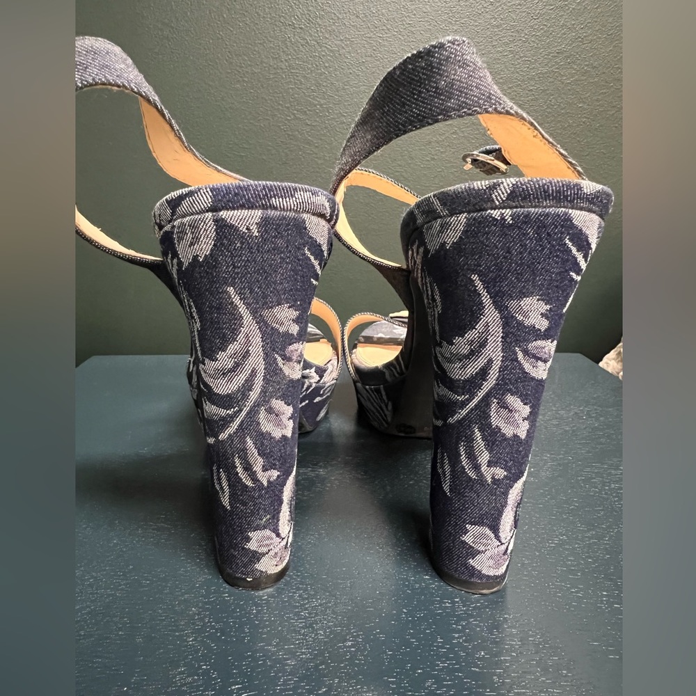 Jessica Simpson floral Heels - Picture 2 of 7
